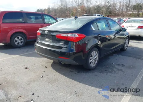 2014 Kia Forte Ex from USA, damaged, VIN KNAFX4A82E5071385